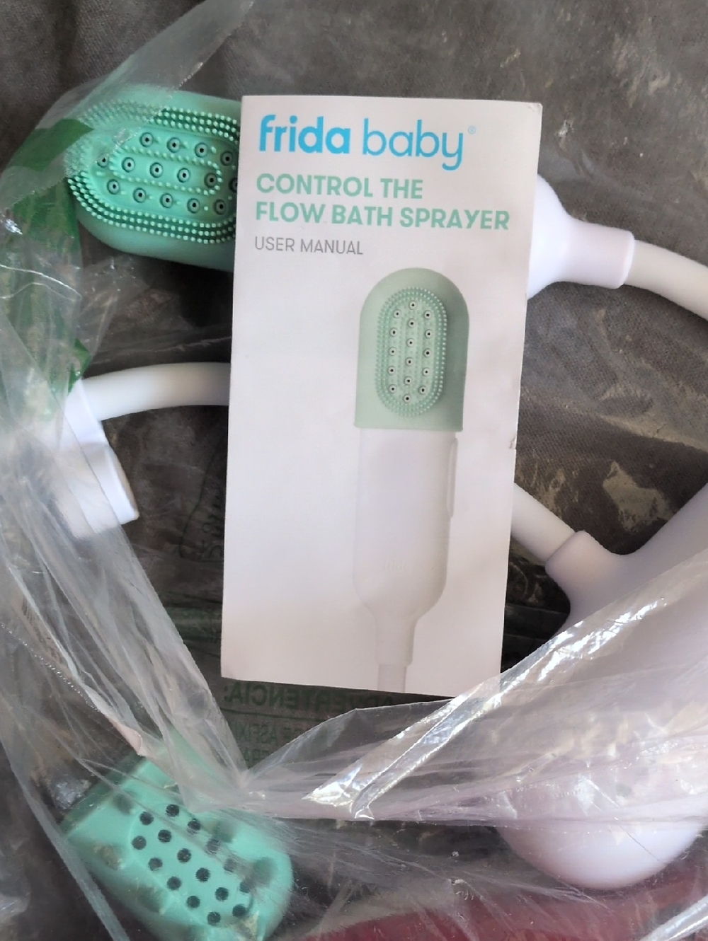 frida baby Control the Flow Mint Bath Sprayer